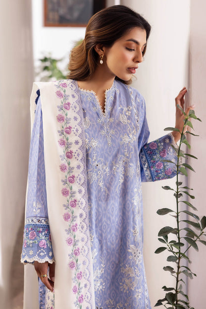 Zaha | Lawn 24 | NARINA (ZL24-15 B) - Ladies Clothes - Maria Faisal