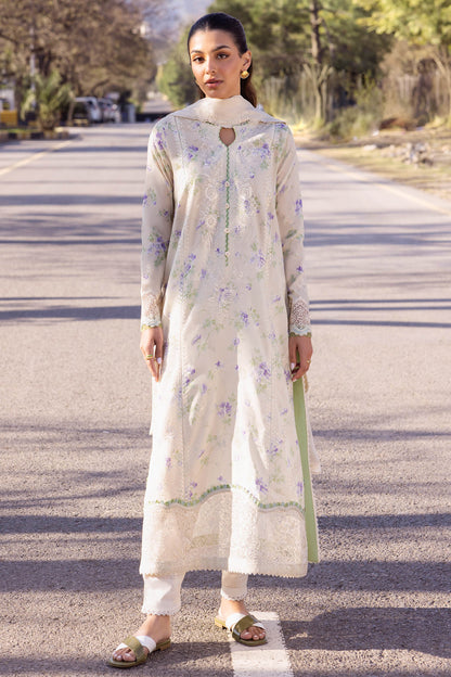 Zaha | Lawn 24 | ASEMA (ZL24-04 B) - Ladies Clothes - Maria Faisal