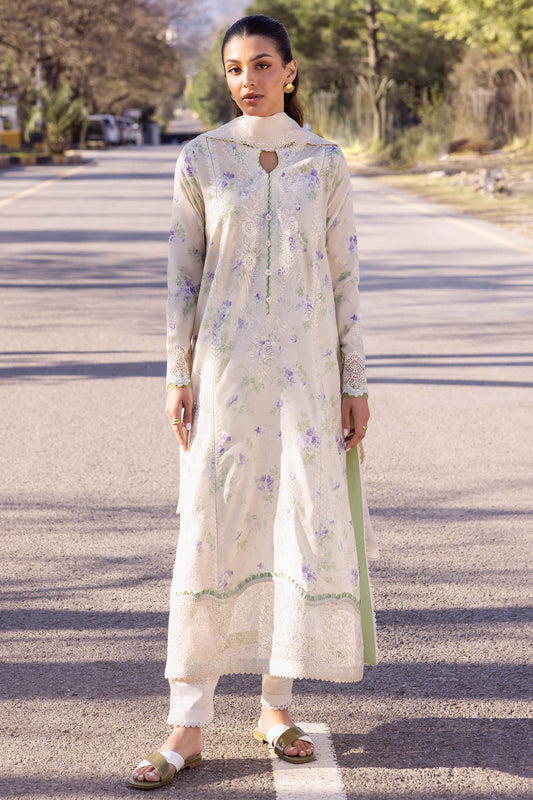 Zaha | Lawn 24 | ASEMA (ZL24-04 B) - Ladies Clothes - Maria Faisal