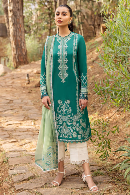 Zaha | Lawn 24 | VEJAH (ZL24-11 B) - Ladies Clothes - Maria Faisal