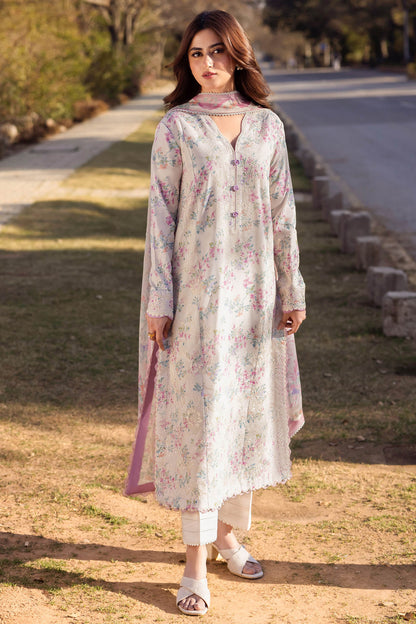 Zaha | Lawn 24 | AYSEL (ZL24-03 A) - Ladies Clothes 