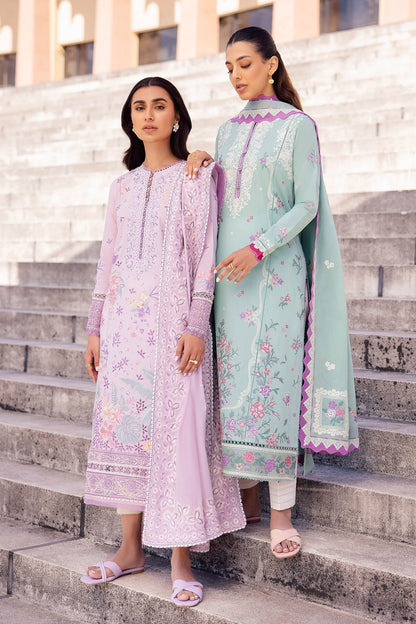 Zaha | Lawn 24 | LARMINA (ZL24-02 A) - Ladies Clothes - Maria Faisal