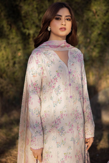 Zaha | Lawn 24 | AYSEL (ZL24-03 A) - Ladies Clothes 