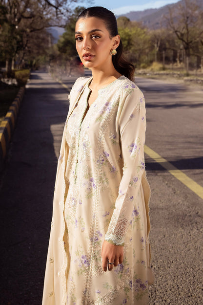 Zaha | Lawn 24 | ASEMA (ZL24-04 B) - Ladies Clothes - Maria Faisal