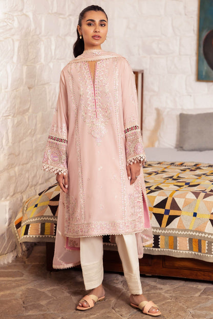 Zaha | Lawn 24 | ZENEL (ZL24-07 A) - Ladies Clothes - Maria Faisal