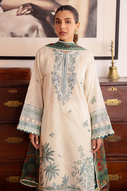 Zaha | Lawn 24 | EIRA (ZL24-05 A) - Ladies Clothes - Maria Faisal