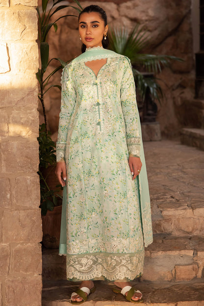 Zaha | Lawn 24 | SEZEM (ZL24-13 B) - Ladies Clothes - Maria Faisal