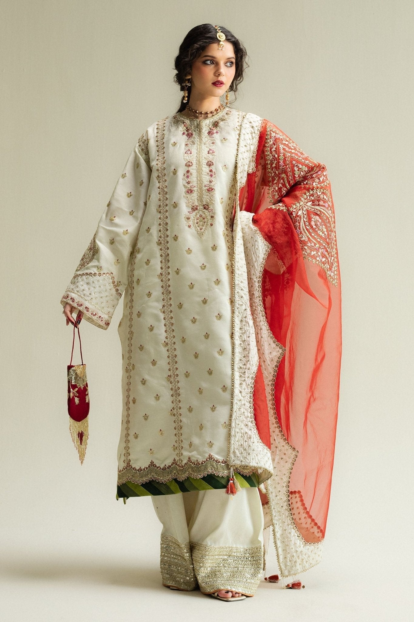 Zara Shahjahan | Wedding Formals 25 |Soz - Formal Dress - available at Maria Faisal in UK and USA.