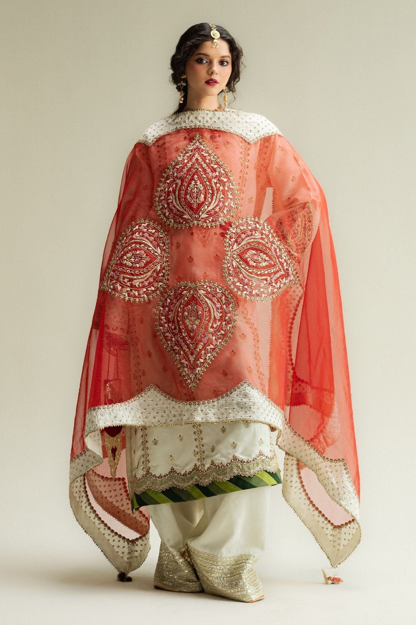 Zara Shahjahan | Wedding Formals 25 |Soz - Formal Dress - available at Maria Faisal in UK and USA.