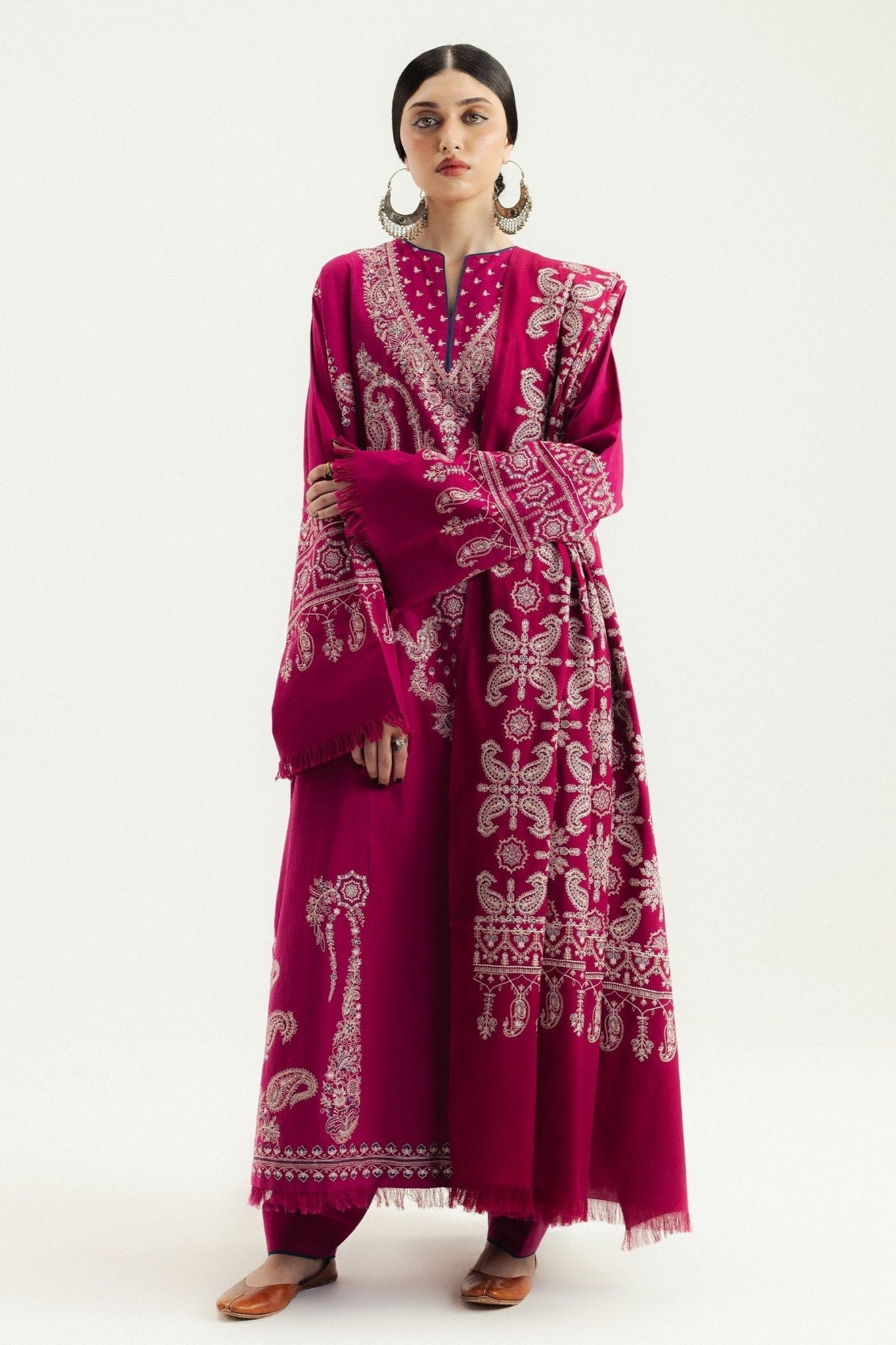 Zara Shahjahan | Winter 25 | Gulmeer - Casual Wear - available at Maria Faisal in UK and USA