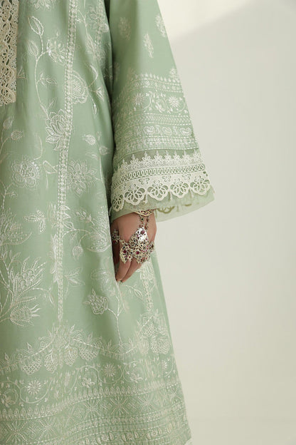Zara Shahjahan | Luxury Lawn 24 | MAHI-1B - Ladies Clothes - Maria Faisal