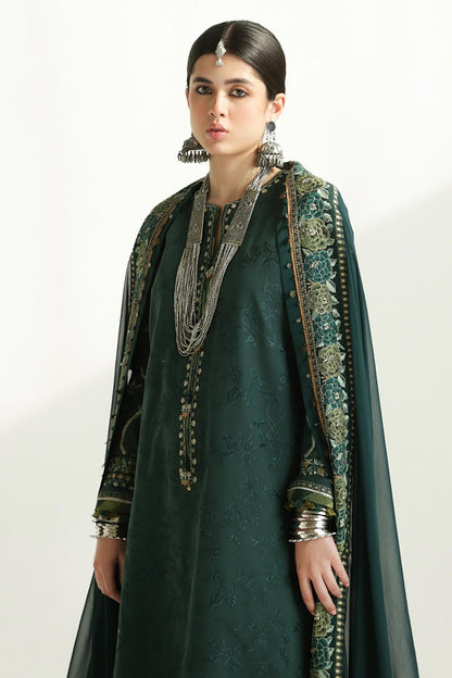 Zara Shahjahan | Luxury Lawn 24 | PARSA-9B - Ladies Clothes - Maria Faisal