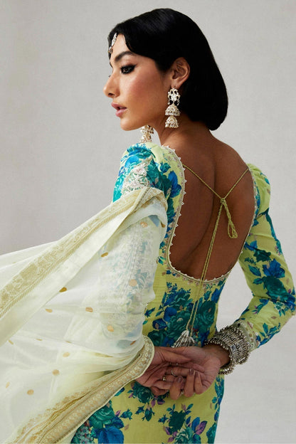 Zara Shahjahan | Luxury Lawn 24 | PHOOL KARI-13A - Ladies Clothes - Maria Faisal