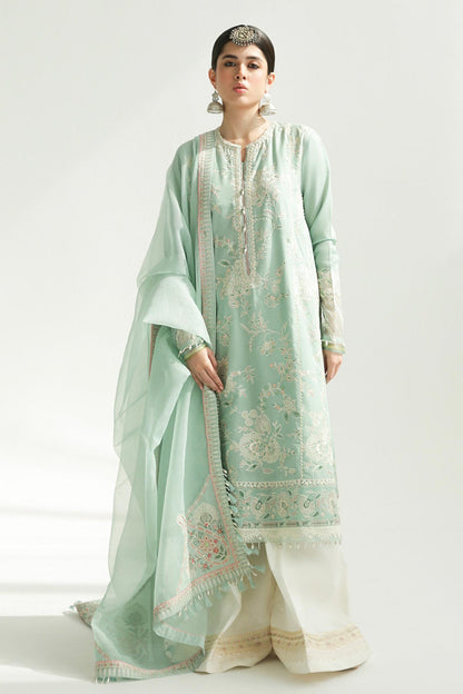 Zara Shahjahan | Luxury Lawn 24 | AMIRA-5B - Ladies Clothes - Maria Faisal