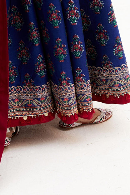 Zara Shahjahan | Luxury Lawn 24 | ANARKALI-11A - Ladies Clothes - Maria Faisal