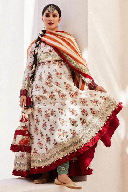 Zara Shahjahan | Luxury Lawn 24 | ANARKALI-11B - Ladies Clothes - Maria Faisal