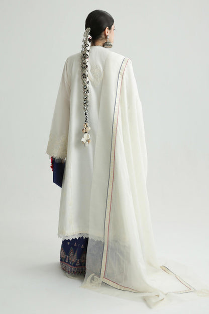 Zara Shahjahan | Luxury Lawn 24 | DEENA-12B - Ladies Clothes - Maria Faisal