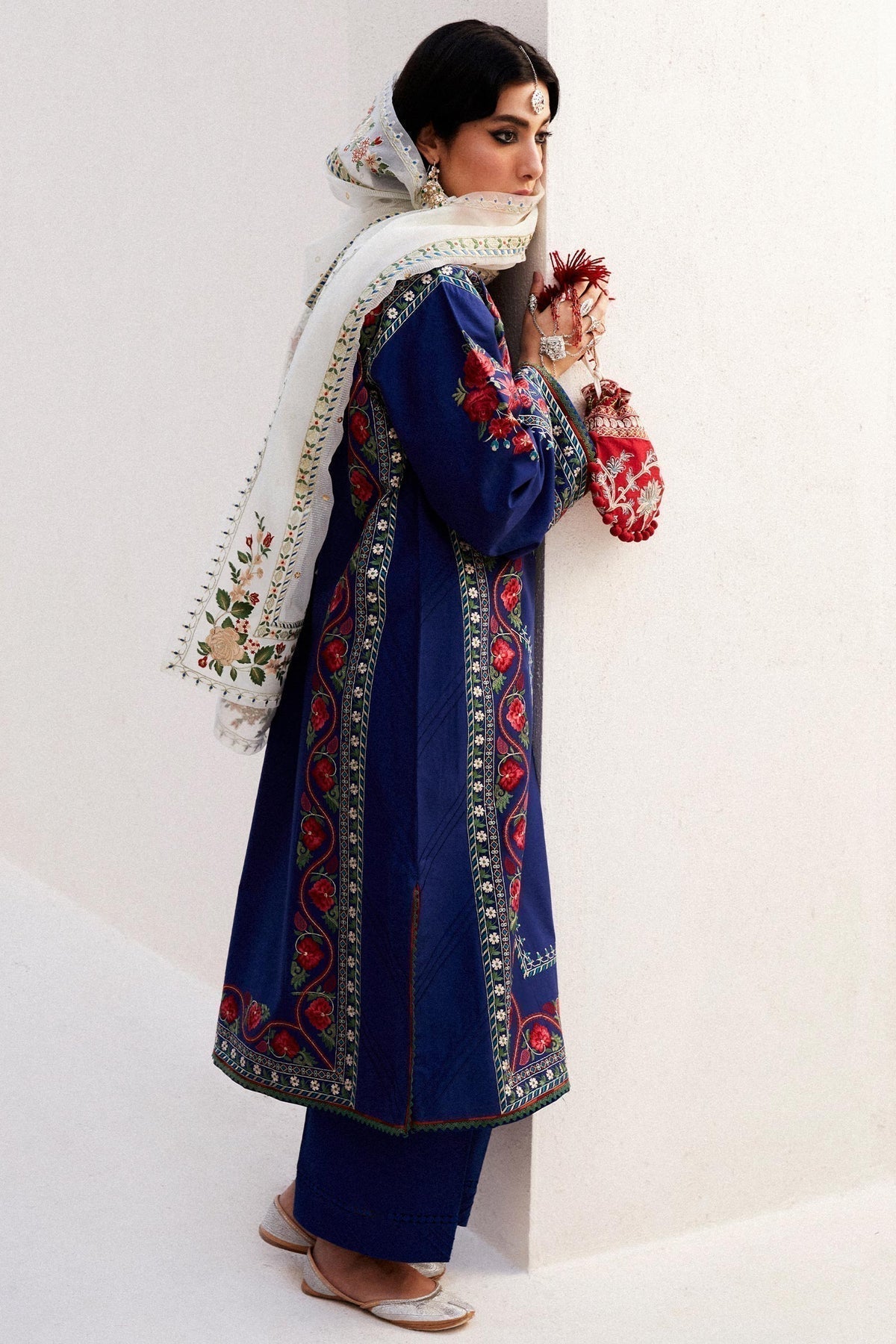 Zara Shahjahan | Luxury Lawn 24 | JIYA-6B - Ladies Clothes - Maria Faisal