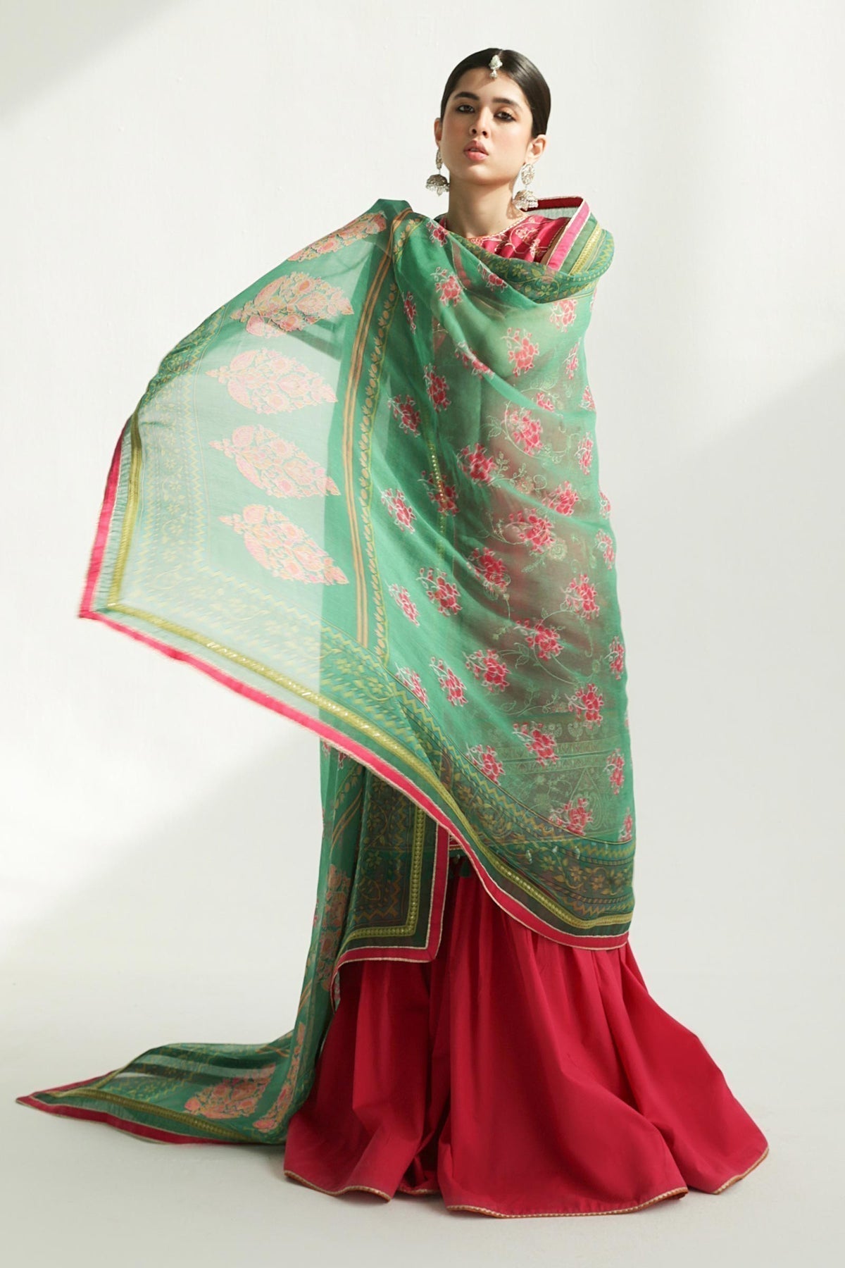 Zara Shahjahan | Luxury Lawn 24 | KORINA-3B - Ladies Clothes - Maria Faisal