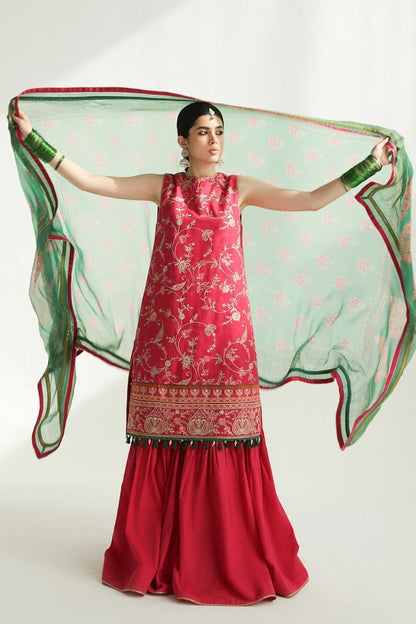 Zara Shahjahan | Luxury Lawn 24 | KORINA-3B - Ladies Clothes - Maria Faisal