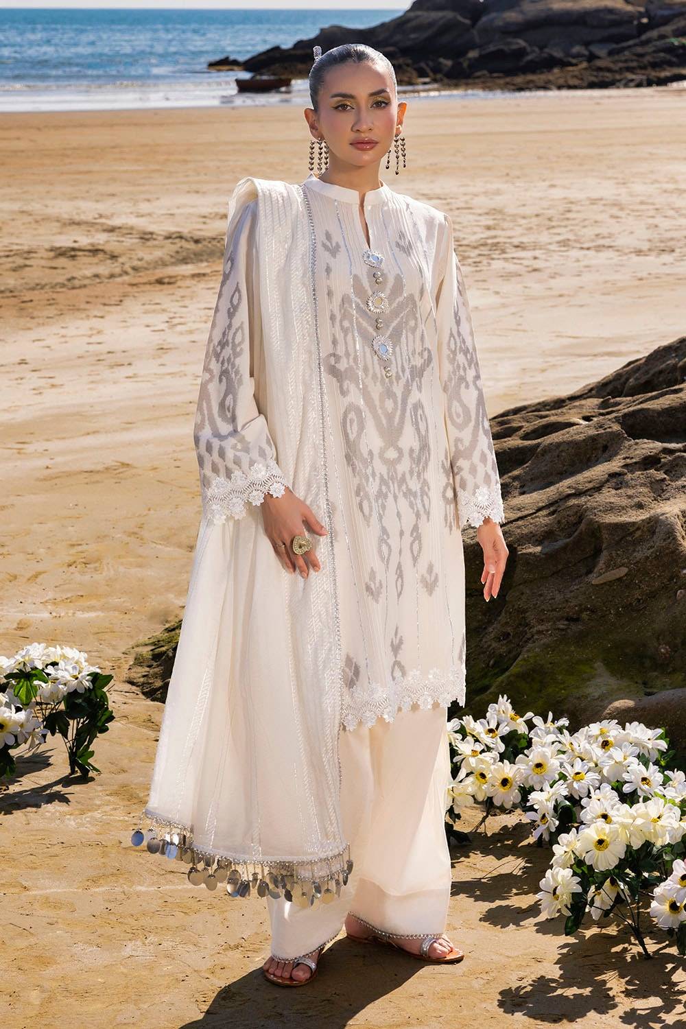 Gul Ahmed | Taara 25 | MJ-52003 by Maria Faisal - Registered Vendor of : Gul Ahmed - type : Ladies Clothes - 100% original wedding dresses