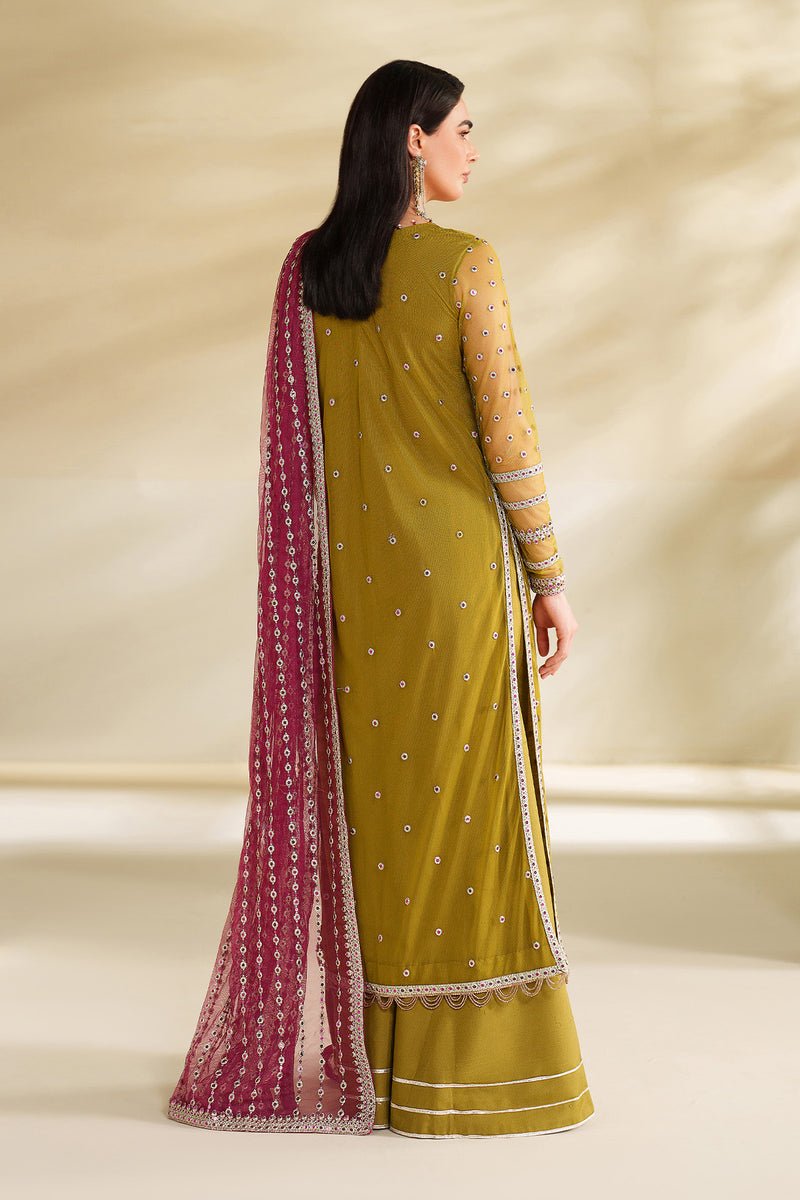 Zarif | Roohi Formals | ZRF-RFE-05 Janeer - Formal Wear - available at Maria Faisal in UK and USA