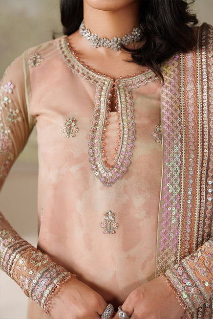 Zarif | Zaneera Formals | ZRF - ZPE - 04 SERIYAH - is Net dress from Zarif - Ladies Clothes - Maria Faisal