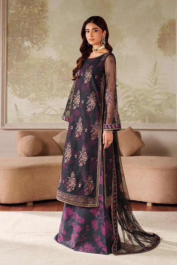 Zarif | Zaneera Formals | ZRF - ZPE - 05 ASHAAL - is Net dress from Zarif - Ladies Clothes - Maria Faisal