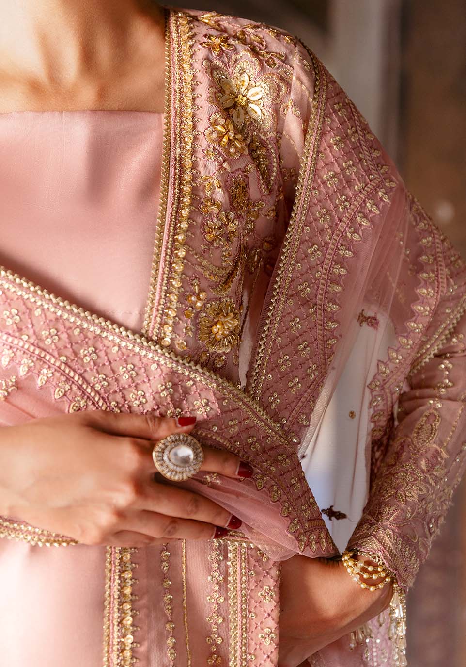 Zarqash | Arzoo Festive Collection | Mehar - Wedding Dress - available at Maria Faisal in UK and USA