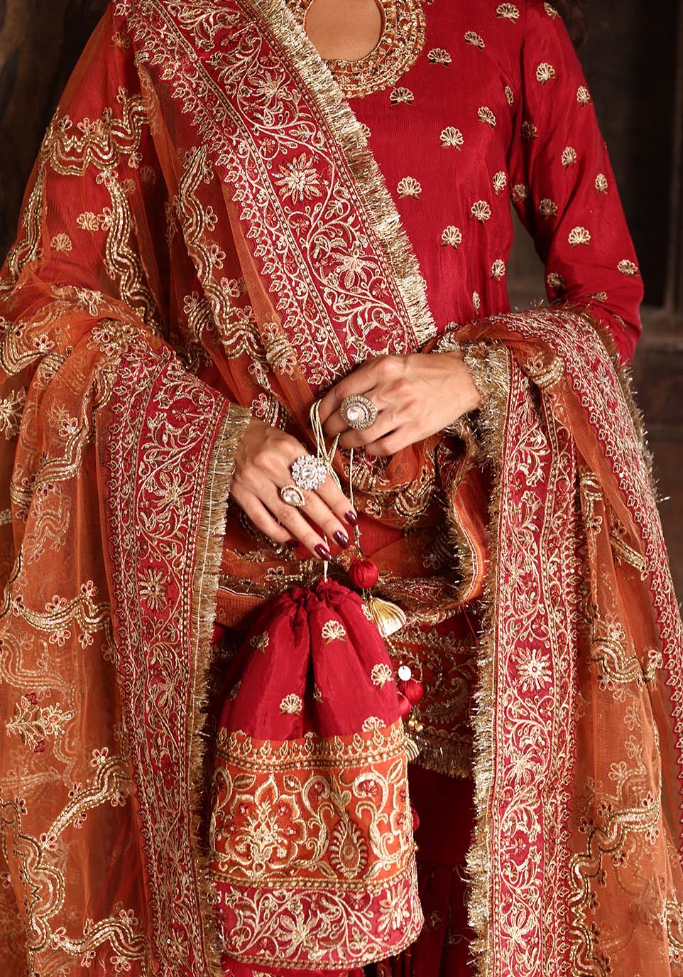 Zarqash | Arzoo Festive Collection | Rubab - Wedding Dress - available at Maria Faisal in UK and USA